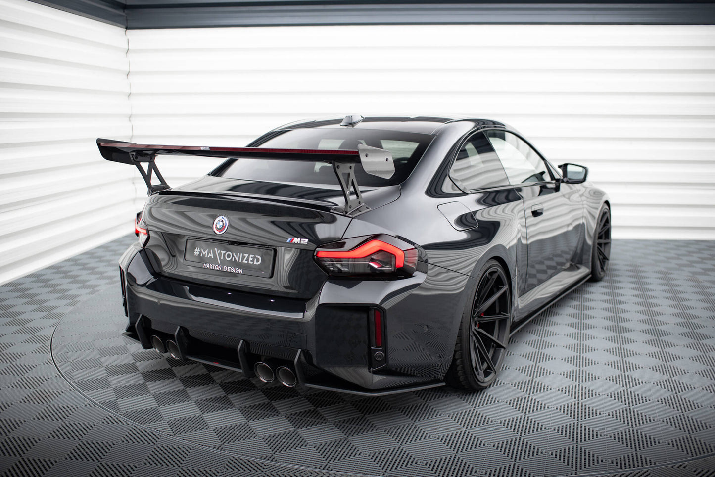 Maxton Street Pro Heck Ansatz Flaps Diffusor V.1 für BMW M2 G87