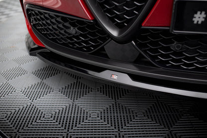 Maxton Front Ansatz V.1 für Alfa Romeo Tonale Mk1 schwarz Hochglanz