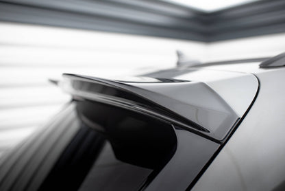 Maxton Höher Spoiler CAP für 3D Bentley Bentayga Mk1  schwarz Hochglanz