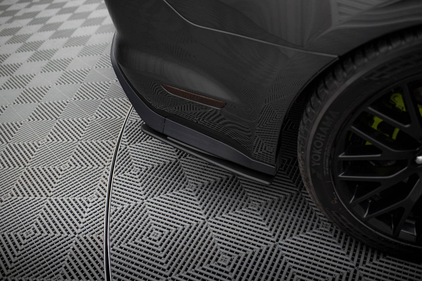 Maxton Street Pro Heck Ansatz Flaps Diffusor für  Ford Mustang GT Mk6
