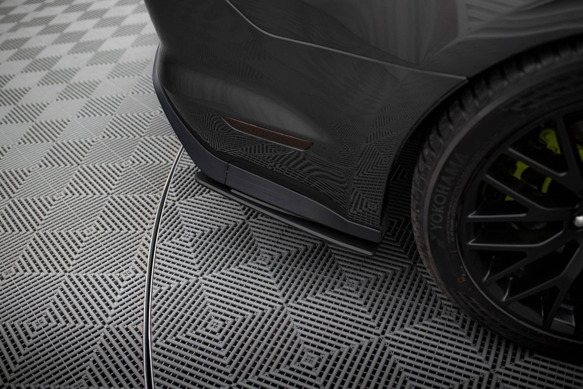 Maxton Street Pro Heck Ansatz Flaps Diffusor für  Ford Mustang GT Mk6