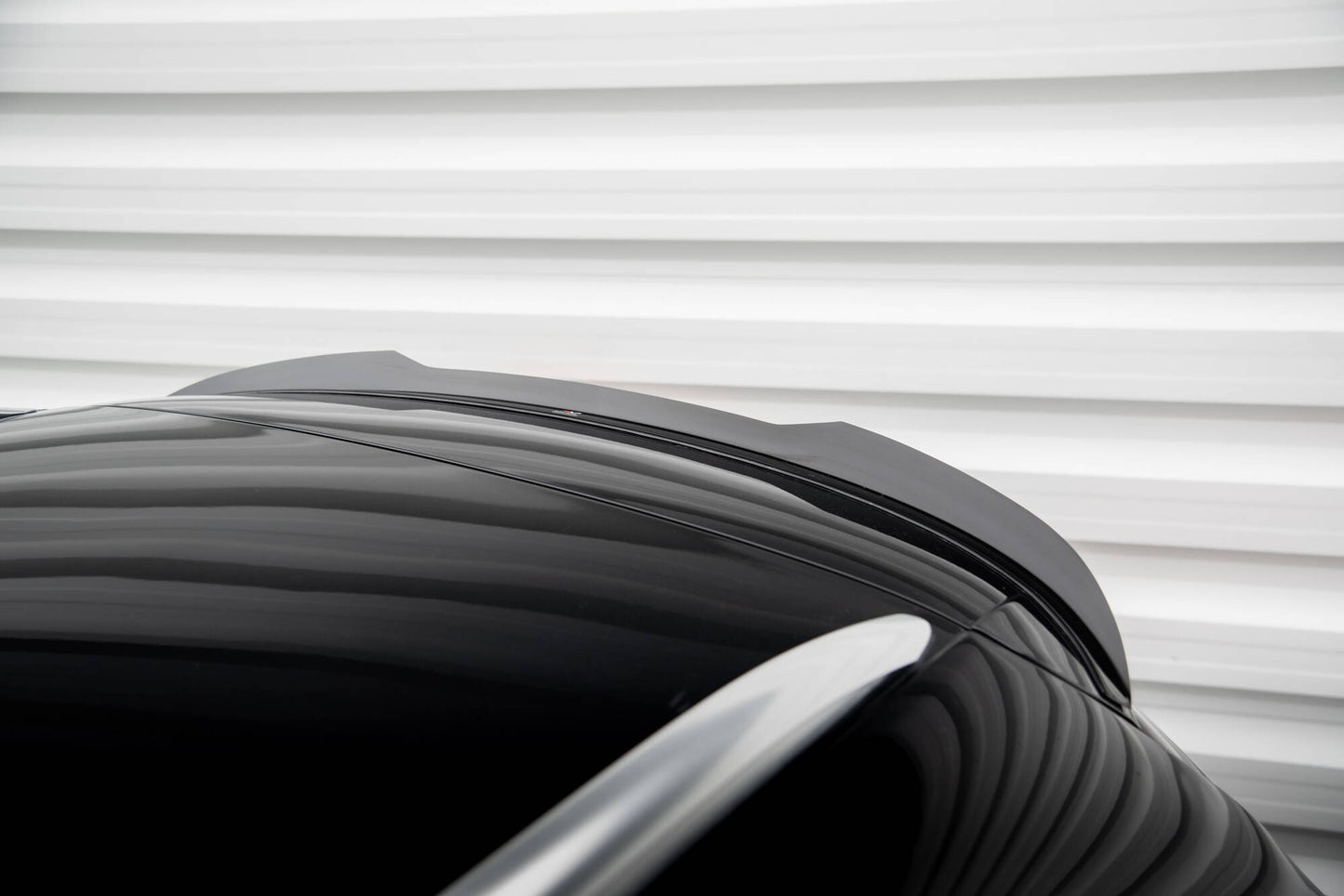Maxton Spoiler CAP für Ford Mondeo Kombi ST-Line Mk4 Facelift schwarz Hochglanz