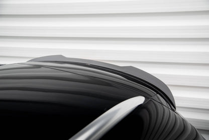 Maxton Spoiler CAP für Ford Mondeo Kombi ST-Line Mk4 Facelift schwarz Hochglanz