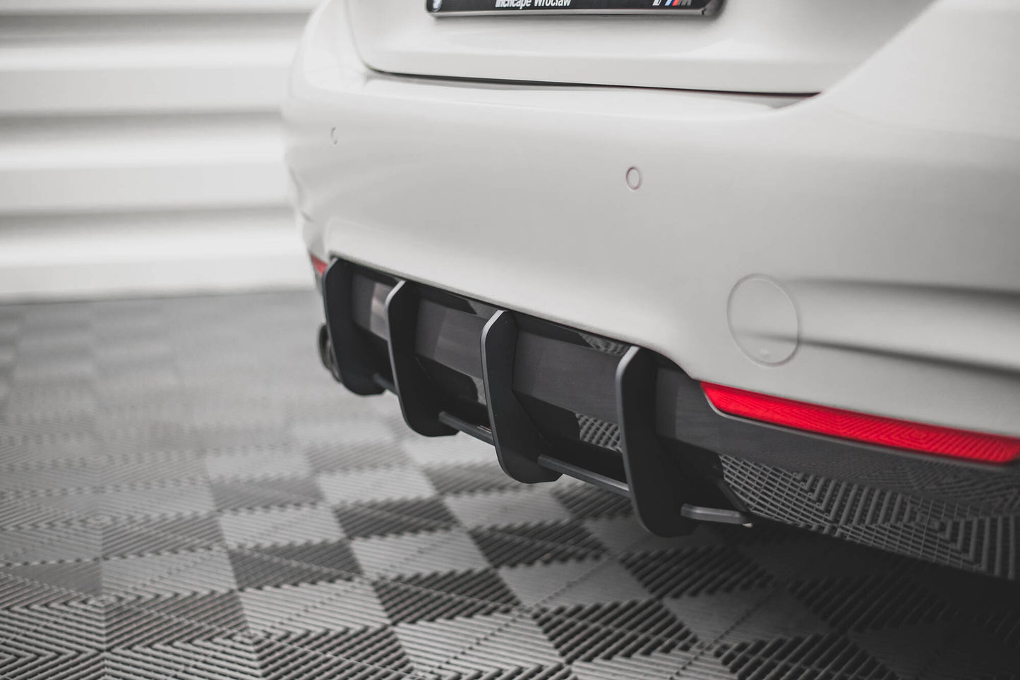 Maxton Street Pro Heckschürze V.1 für BMW 4er M-Paket F32