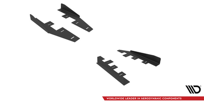 Maxton Side Flaps Ford Mondeo Sport Mk5 Facelift / Fusion Sport Mk2 Facelift schwarz Hochglanz