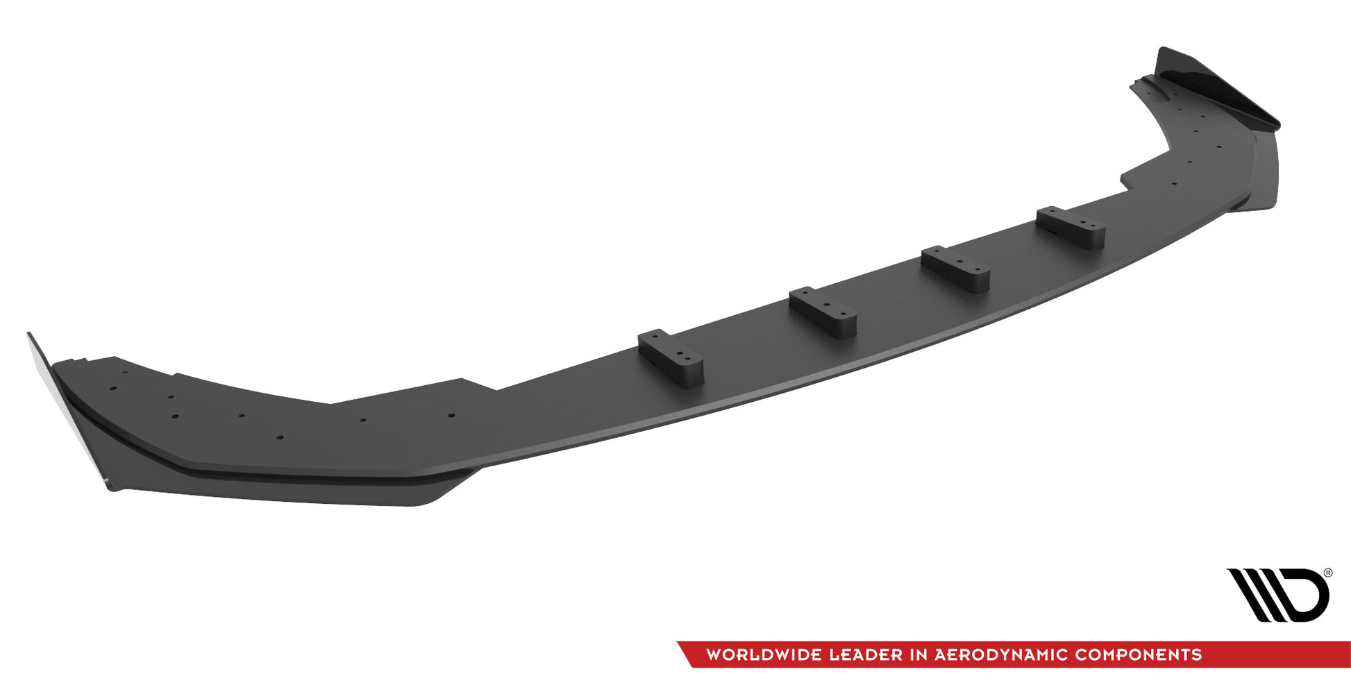 Maxton Street Pro Front Ansatz für +Flaps für + Flaps BMW 2 Coupe M-Paket / M240i G42 schwarz Hochglanz