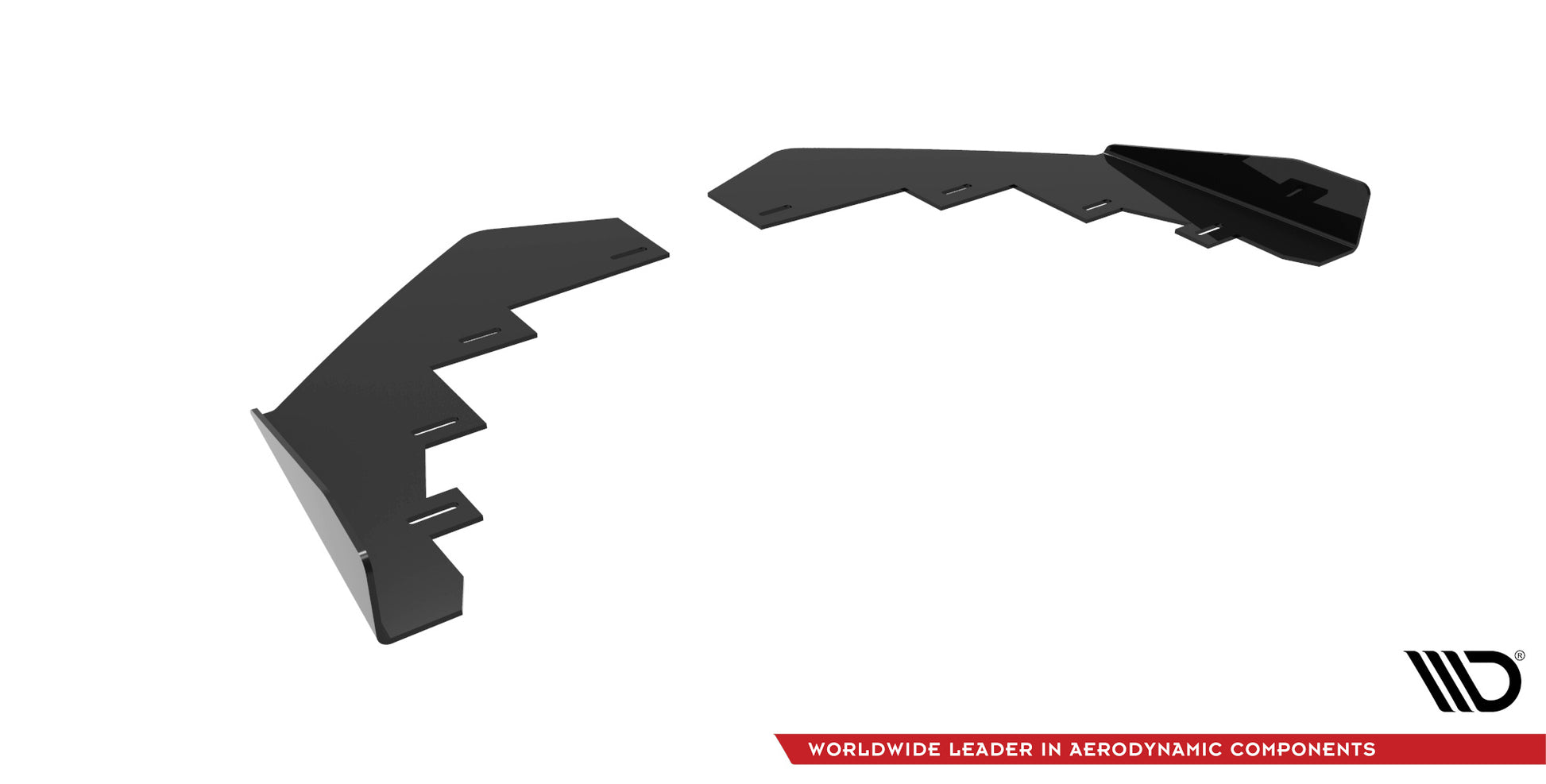 Maxton Front Flaps BMW 2 Coupe M-Paket / M240i G42 schwarz Hochglanz