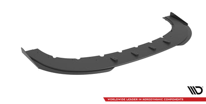Maxton Street Pro Front Ansatz für +Flaps für + Flaps Audi RS6 Avant C6 schwarz Hochglanz