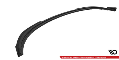 Maxton Street Pro Front Ansatz für +Flaps für V.1 + Flaps Ford Fiesta ST Mk6 schwarz Hochglanz