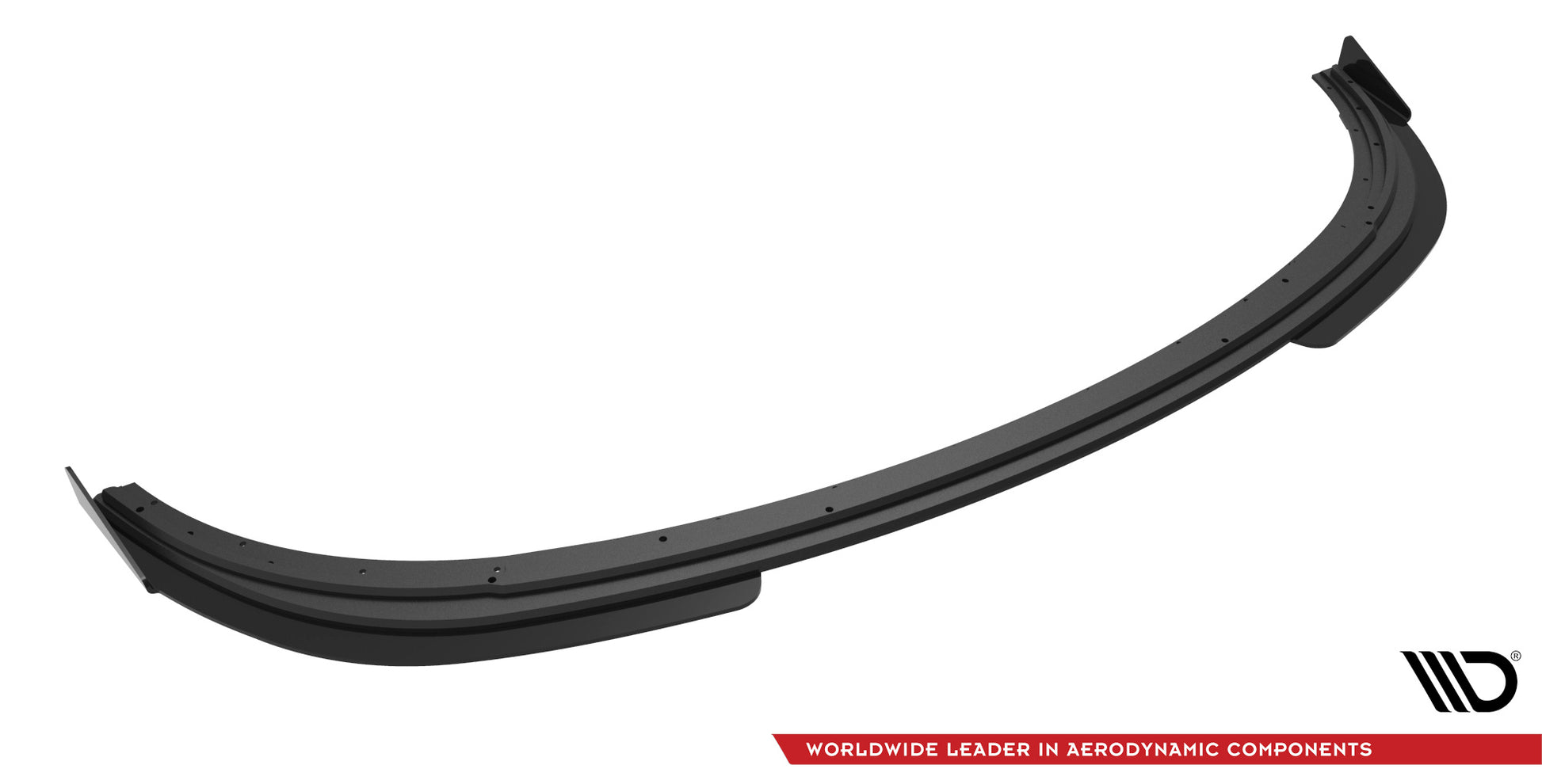 Maxton Street Pro Front Ansatz für +Flaps für V.1 + Flaps Ford Fiesta ST Mk6 schwarz Hochglanz
