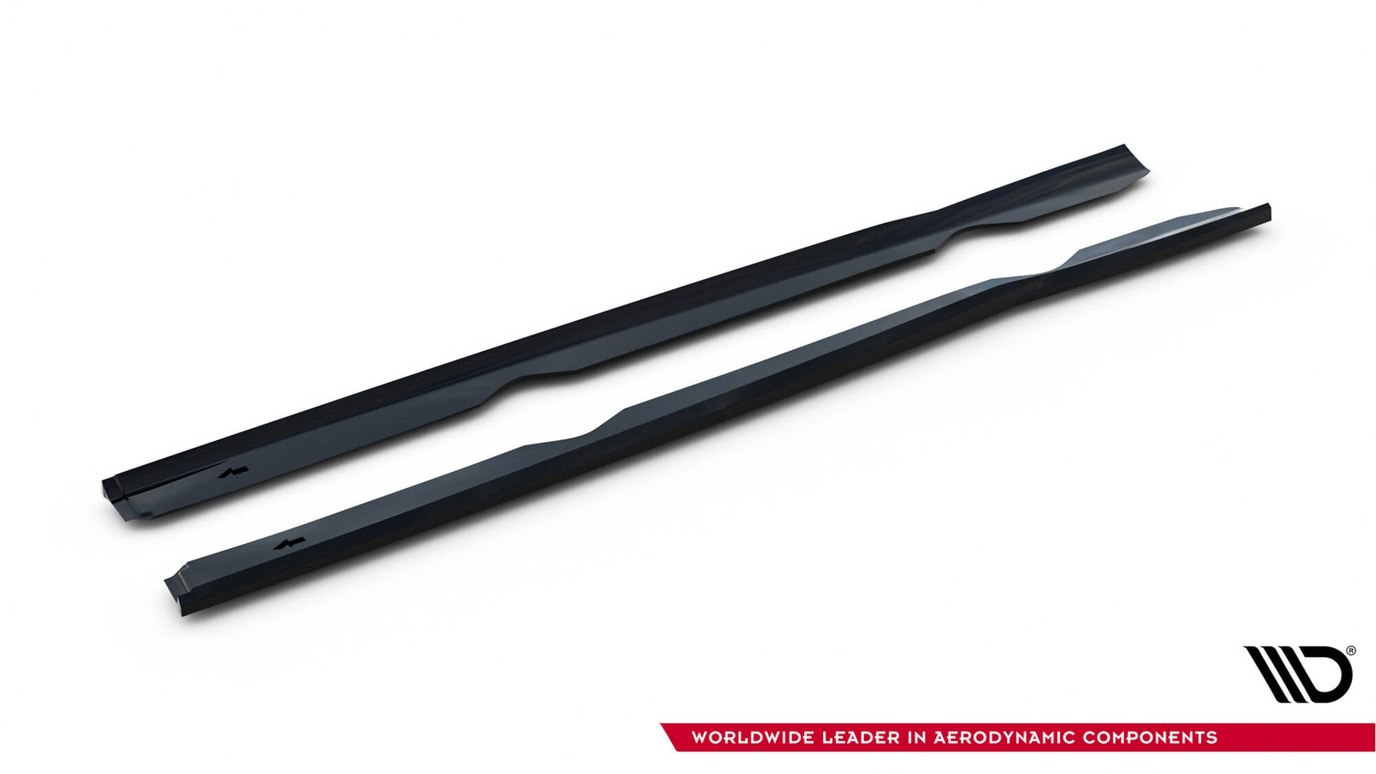 Maxton Seitenschweller Ansatz für V.4 Ford Fiesta ST / ST-Line Mk7 schwarz Hochglanz
