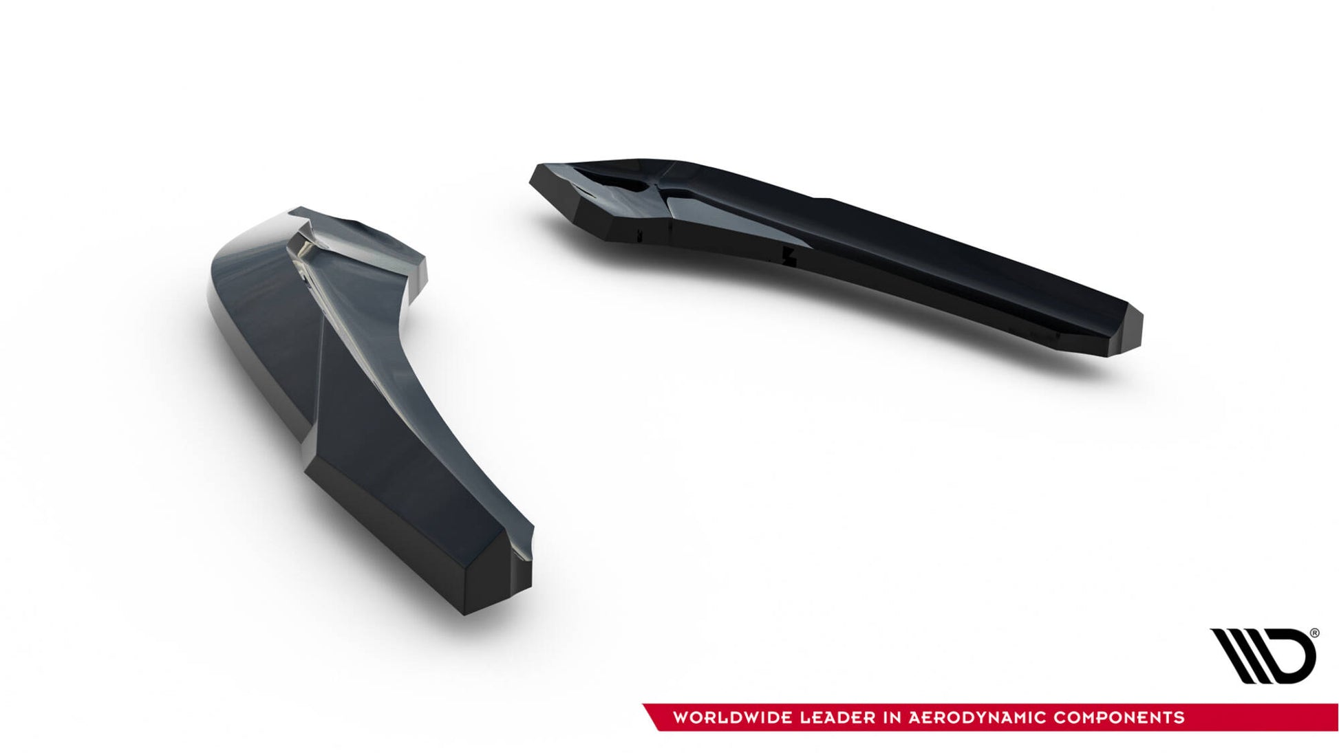 Maxton Heck Ansatz Flaps Diffusor V.5 für BMW 1er M-Paket / M140i F20 Facelift  schwarz Hochglanz