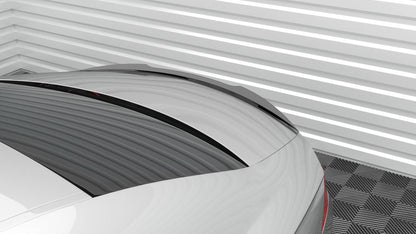 Maxton Spoiler CAP für Mercedes-Benz CLS C219 schwarz Hochglanz