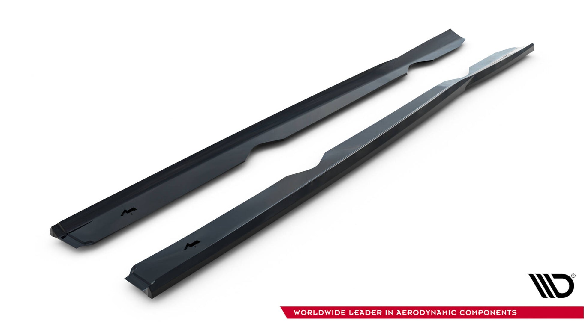 Maxton Seitenschweller Ansatz für V.4 Ford Fiesta ST / ST-Line Mk7 schwarz Hochglanz