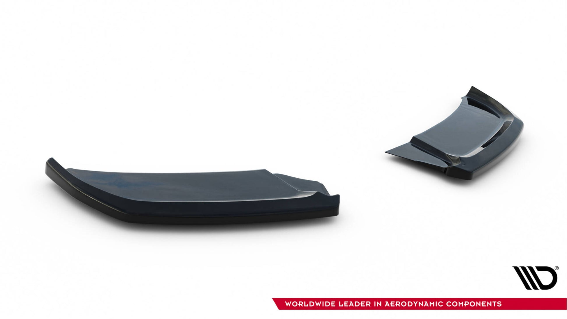 Maxton Heck Ansatz Flaps Diffusor V.2 für Audi A1 S-Line GB schwarz Hochglanz