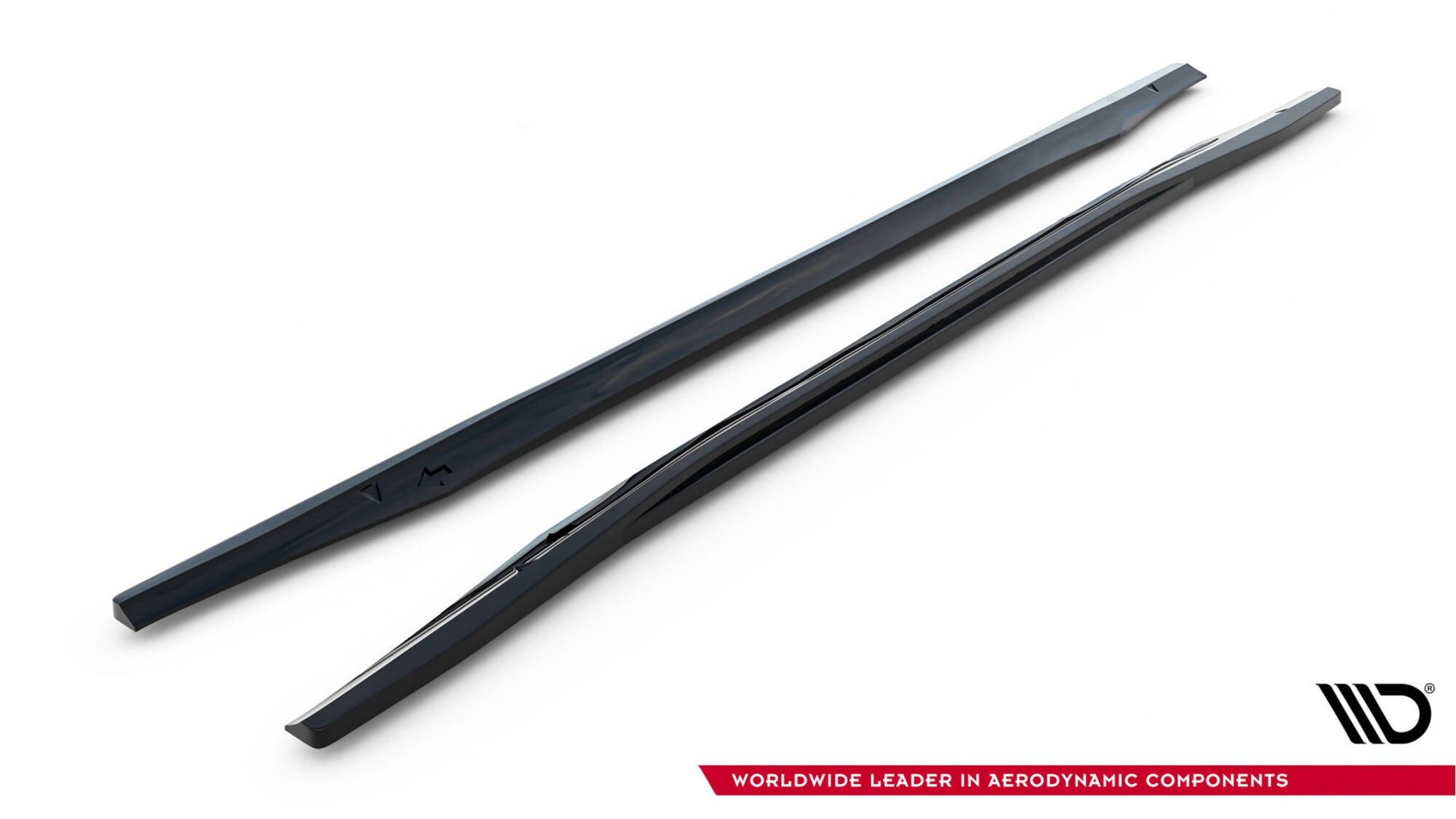 Maxton Seitenschweller Ansatz für Dodge Durango SRT Mk3  schwarz Hochglanz