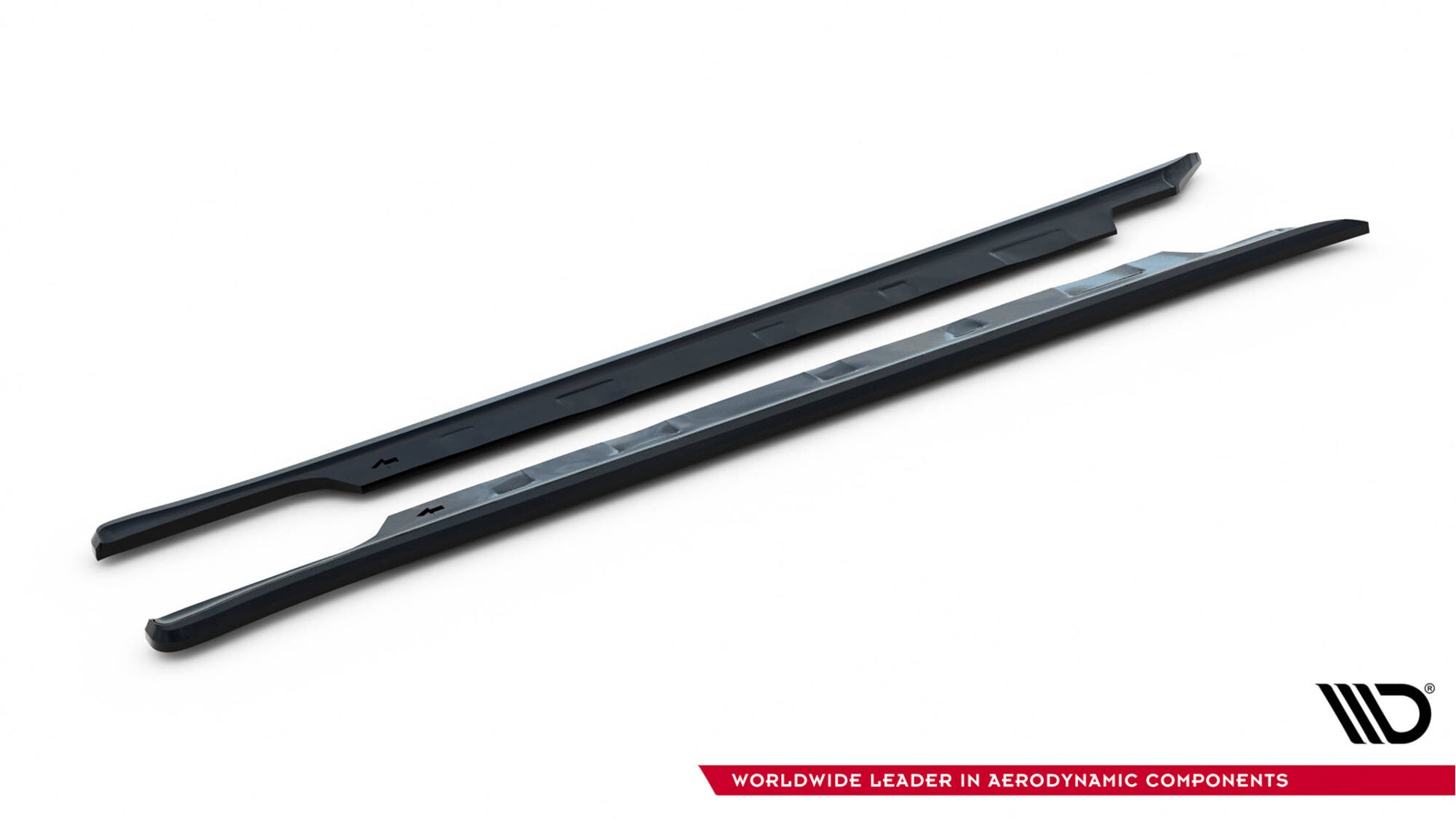 Maxton Seitenschweller Ansatz für V.1 für Tesla Model S Plaid Mk1 Facelift schwarz Hochglanz