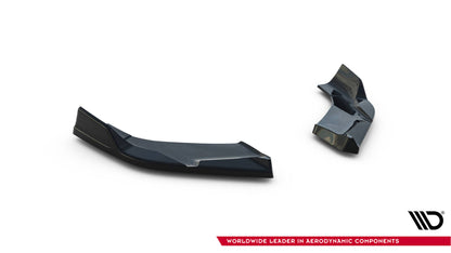 Maxton Heck Ansatz Flaps Diffusor V.6 für Hyundai I30 N Hatchback Mk3 Facelift schwarz Hochglanz