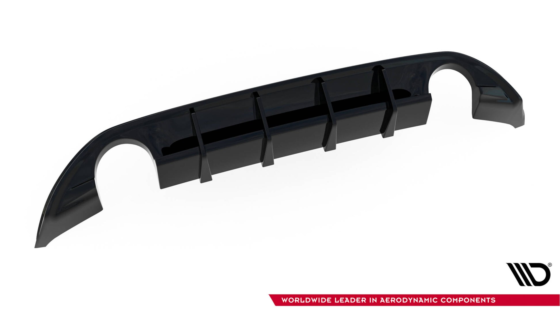 Maxton Diffusor Heck Ansatz für Hyundai I30 N Hatchback Mk3 Facelift schwarz Hochglanz