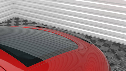 Maxton Spoiler CAP für Audi TT 8J schwarz Hochglanz