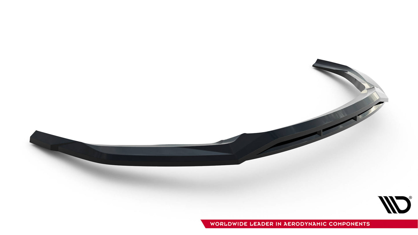 Maxton Front Ansatz für Lexus RX F-Sport Mk5 schwarz Hochglanz