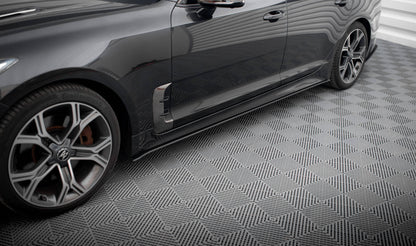 Maxton Street Pro Seitenschweller Ansatz für Kia Stinger GT / GT-Line / Standard Mk1