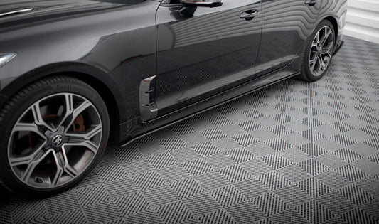Maxton Street Pro Seitenschweller Ansatz für Kia Stinger GT / GT-Line / Standard Mk1
