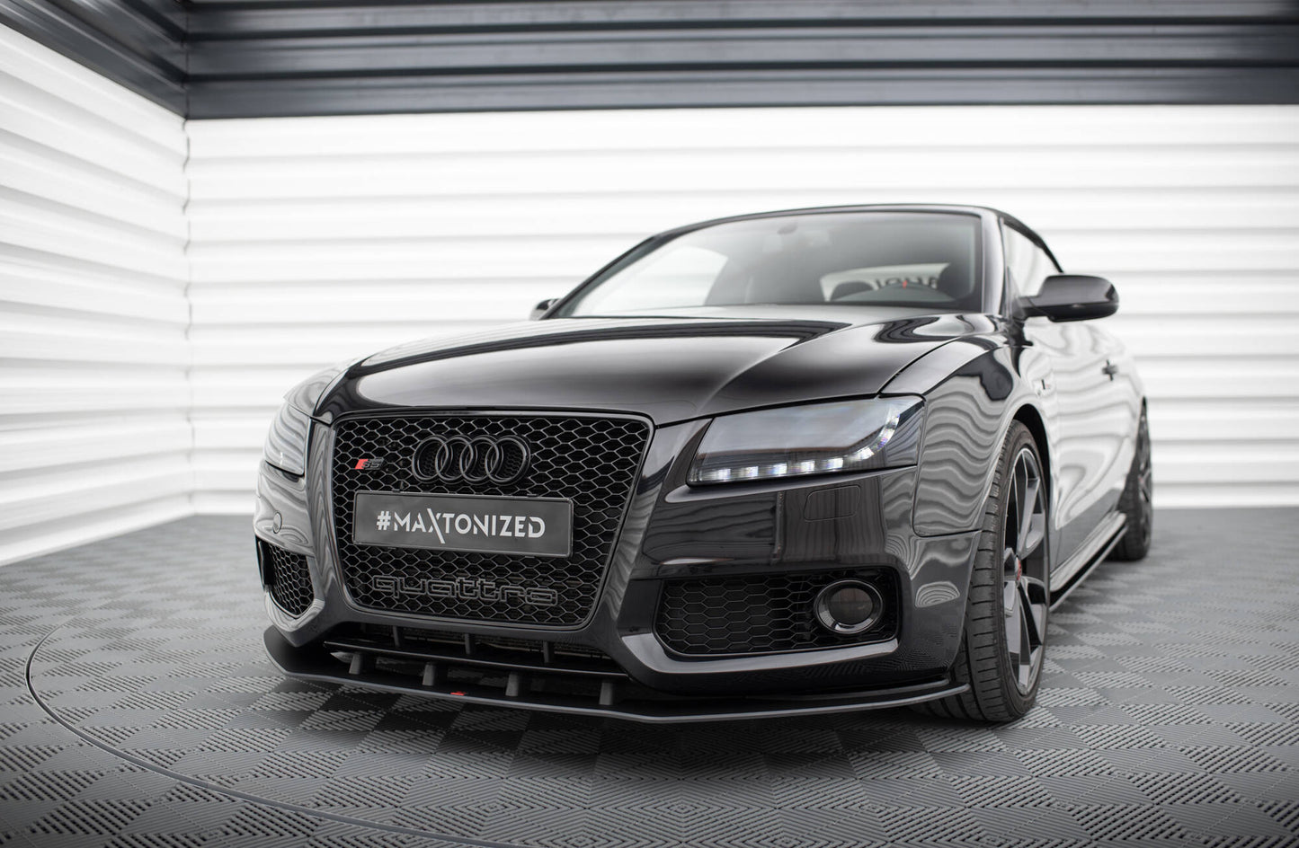Maxton Street Pro Front Ansatz für für Audi S5 / A5 S-Line 8T