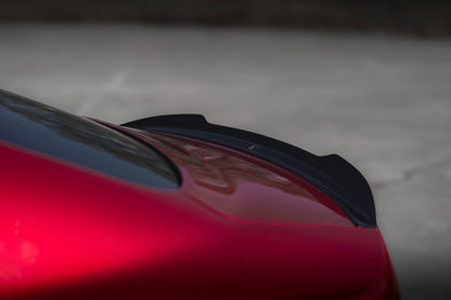 Maxton Spoiler CAP für Jaguar XE R-Dynamic X760 Facelift schwarz Hochglanz