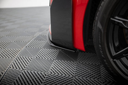 Maxton Front Ansatz für BMW M2 M-Performance G87 schwarz Hochglanz