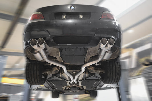 Grail Auspuffanlage BMW M5 E60/E61 ohne Endrohre E61 (Touring) Montage bei Grail