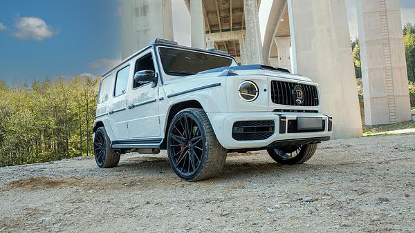 Grail Auspuffanlage Mercedes Benz AMG G63 W464 Edelstahl Endrohre