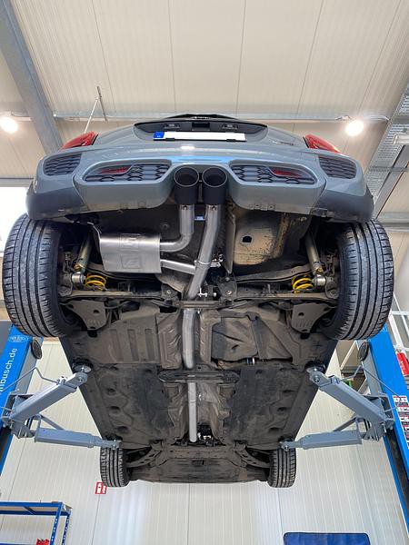 Grail Auspuffanlage MINI Mini Cooper S+ JCW F56 Edelstahl Endrohre
