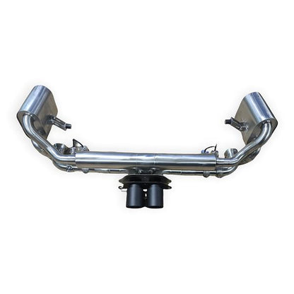 Grail Auspuffanlage Porsche 991.1/2 GT3/GT3 RS Schwarze Endrohre 991.2 GT3