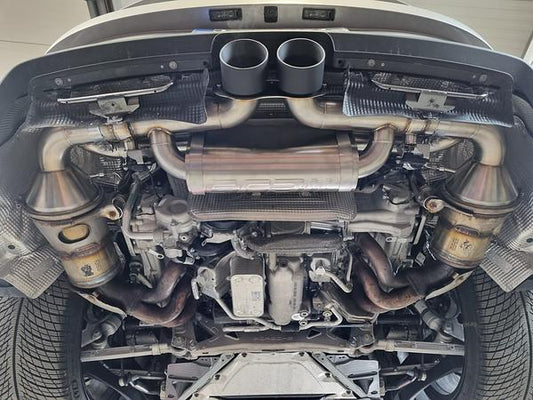 Grail Auspuffanlage Porsche 992 GT3 Edelstahl Endrohre GT3 RS