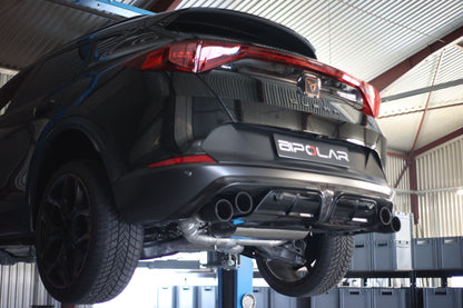 Grail Auspuffanlage Cupra Formentor VZ5 3.5-Zoll Oval Schwarz (170x107)