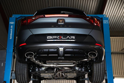 Grail Auspuffanlage Cupra Formentor VZ5 3.5-Zoll 4-flutig Schwarz Endrohre