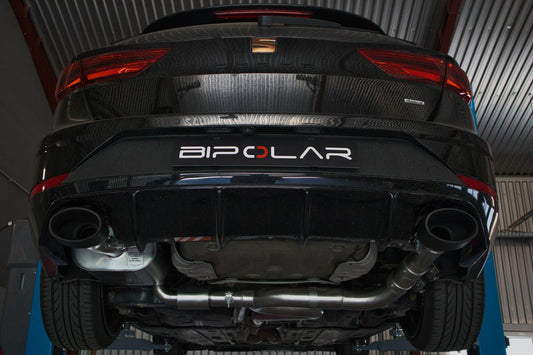 Grail Auspuffanlage Seat Leon Cupra ST 3-Zoll Oval Edelstahl (170x107) Allrad (AWD) CJXC an Serie Montage bei Grail