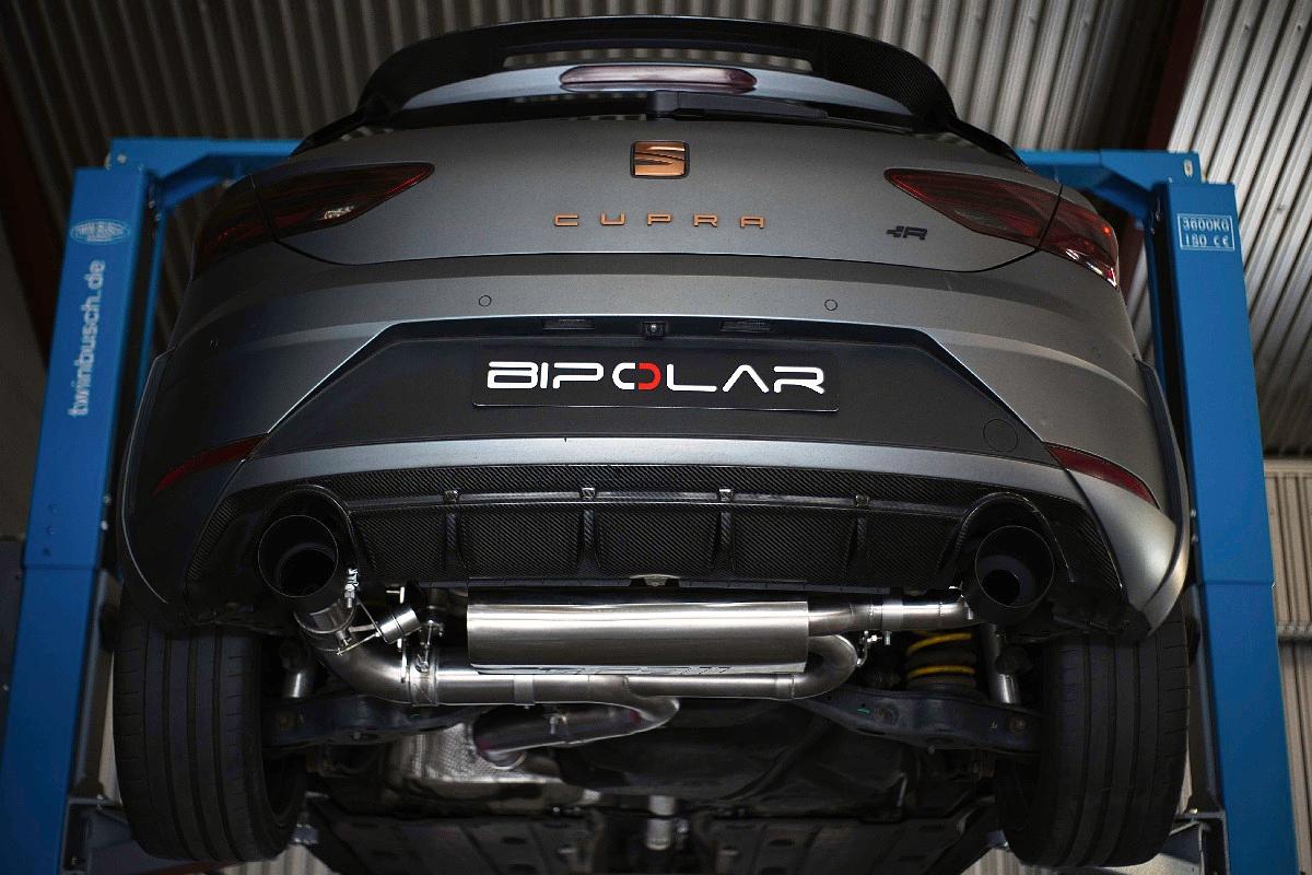 Grail Auspuffanlage Seat Leon Cupra R (CJXG) 3.5-Zoll ohne Endrohre an HJS
