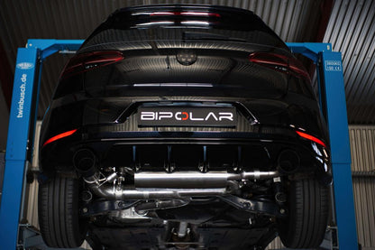 Grail Auspuffanlage Volkswagen Golf 7 GTI 3.5-Zoll ohne Endrohre an Serie CHHA (VFL+FL)