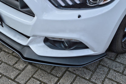 CUP Frontspoilerlippe ABS Ford Mustang ab Bj.: 2014 - Schwarz Glanz