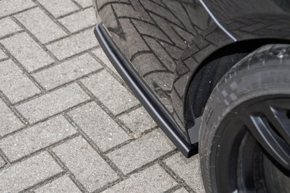 Heckansatz Seitenteile ABS BMW M4, F82/F83 Bj.: 09/2014- Schwarz Glanz