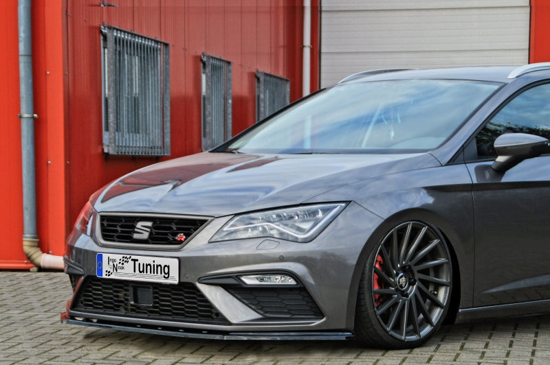 CUP Frontspoilerlippe ABS Seat Leon 3, Facelift ab Bj.: 2017- Carbon