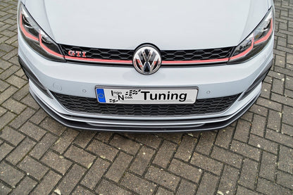 CUP Frontspoilerlippe ABS Volkswagen Golf 7 GTI + GTD Typ AU Carbon