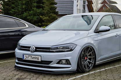 CUP Frontspoilerlippe ABS Volkswagen Polo 6 , 2G ab Bj.: 2017- Carbon