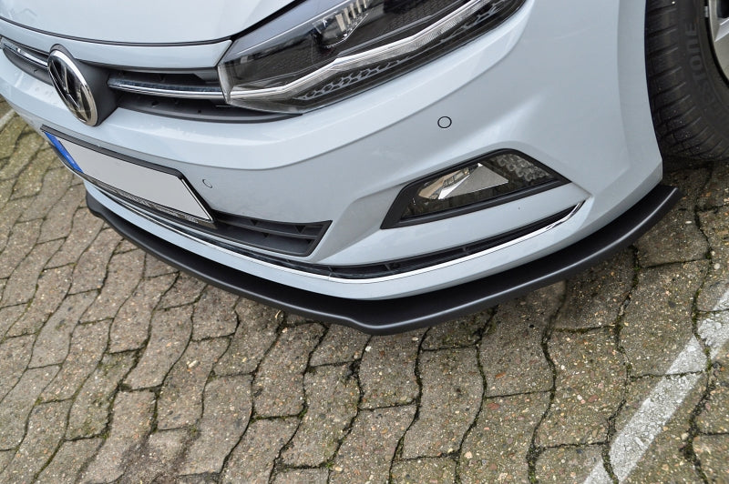 CUP Frontspoilerlippe ABS Volkswagen Polo 6 , 2G ab Bj.: 2017- Carbon