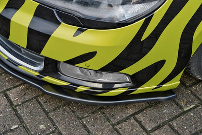 CUP Frontspoilerlippe ABS Skoda Superb 2, 3T Bj.: 2008-2013 Schwarz Matt