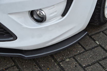 CUP Frontspoilerlippe ABS Ford Focus ST MK2, DA3, Facelift Schwarz Matt