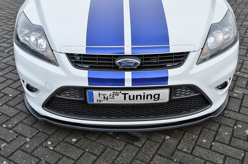 CUP Frontspoilerlippe ABS Ford Focus ST MK2, DA3, Facelift Schwarz Matt