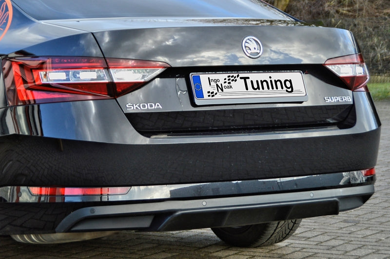 Heckdiffusor ABS Skoda Superb 3, 3T/3V Ab Bj.: 2015- Schwarz Glanz